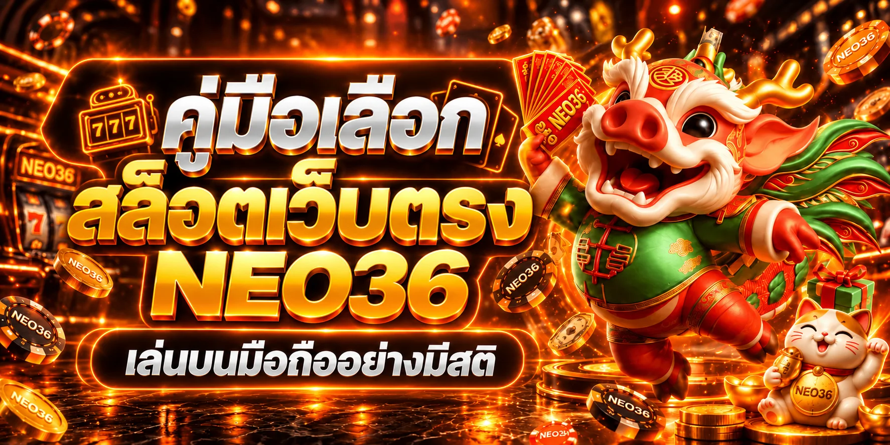 NEO36 คู่มือเลือกสล็อตเว็บตรงบนมือถือ